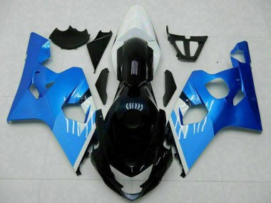 Purchase 2004-2005 Suzuki GSXR 600/750 Motorcycle Fairings - White Blue Black Canada