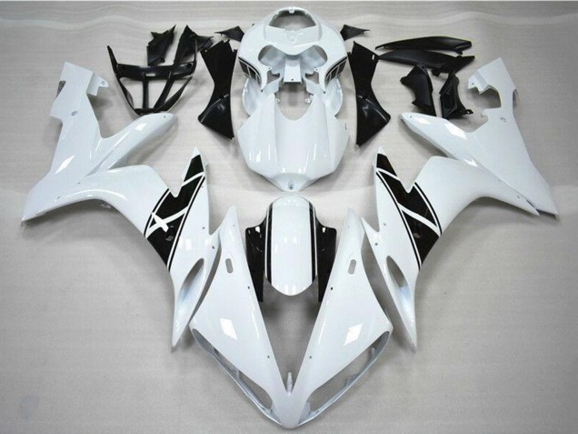 2004-2006 Yamaha YZF R1 Motorcycle Fairing - White Black Canada