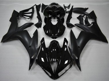 Purchase 2004-2006 Yamaha YZF R1 Motorcycle Fairings - Glossy Black Matte Black Canada