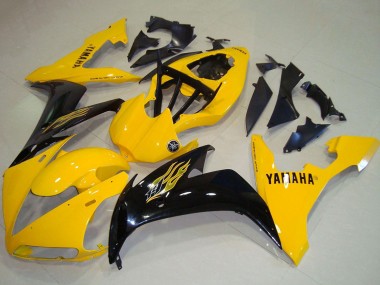 Purchase 2004-2006 Yamaha YZF R1 Motorcycle Fairings - Yellow Glossy Black Canada