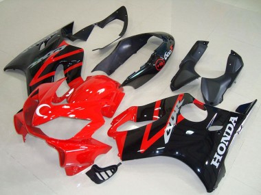 Purchase 2004-2007 Honda CBR600 F4i Motorcycle Fairing Kits - Red Glossy Black Canada