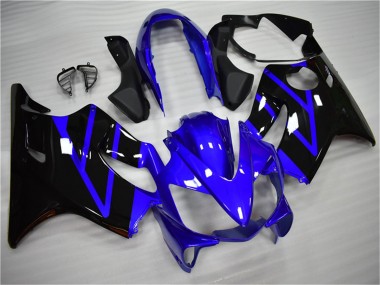 Purchase 2004-2007 Honda CBR600 F4i Motorcycle Fairing Kits - Blue Glossy Black Canada