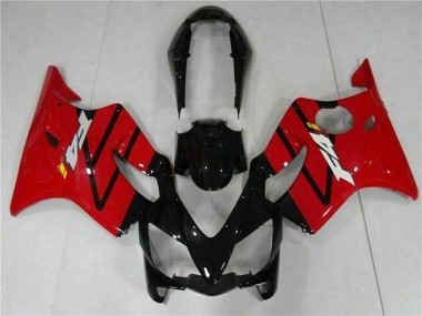 Purchase 2004-2007 Honda CBR600 F4i Bike Fairings - Red Glossy Black Canada