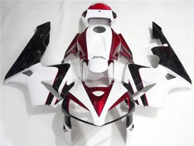 Purchase 2005-2006 Honda CBR600RR Motorcycle Fairings Kits - White Red Black Canada