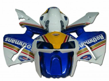 Purchase 2005-2006 Honda CBR600RR Motorcycle Fairings - Blue Gold Red White Rothmans Canada