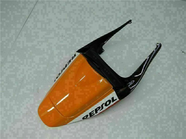 2005-2006 Honda CBR600RR Motorcycle Fairings - Orange White Red Black Repsol Canada
