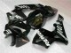 2005-2006 Honda CBR600RR Motorcycle Fairings - Black Repsol Canada