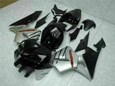 Purchase 2005-2006 Honda CBR600RR Motorcycle Fairings - Glossy Black Silver Canada