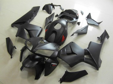 Purchase 2005-2006 Honda CBR600RR Motorcycle Fairings - Matte Black Red Decal Canada