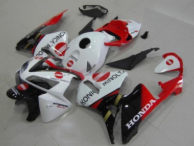 Purchase 2005-2006 Honda CBR600RR Motorcycle Fairings - White Red Glossy Black Konica Minolta Canada