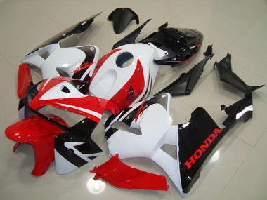Purchase 2005-2006 Honda CBR600RR Motorcycle Fairing - White Red Black Canada