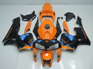 Purchase 2005-2006 Honda CBR600RR Motorcycle Fairings - Orange Blue Black Canada