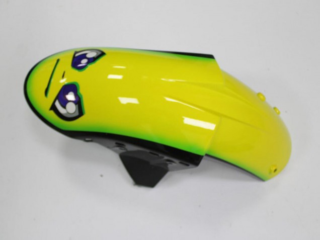 2005-2006 Kawasaki ZX6R Motorcycle Fairings - Blue Yellow Black Shark Canada