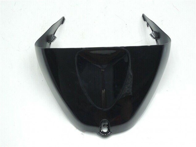 2005-2006 Kawasaki ZX6R Motorcycle Fairings - White Glossy Black Canada