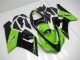 2005-2006 Kawasaki ZX6R Motorcycle Fairing - Green Glossy Black Canada