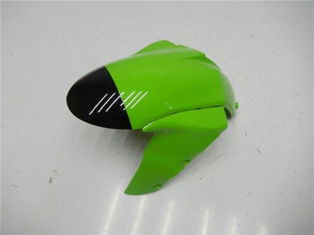 2005-2006 Kawasaki ZX6R Motorcycle Fairing - Green Glossy Black Canada