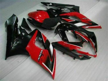 Purchase 2005-2006 Suzuki GSXR 1000 Motorcycle Fairings - Red Glossy Black Matte Black Canada