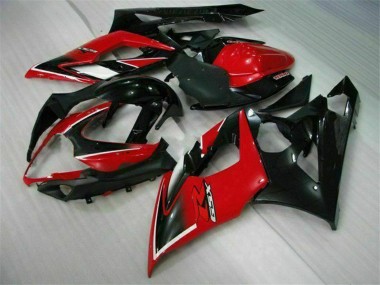 Purchase 2005-2006 Suzuki GSXR 1000 Motorcycle Fairings - Red Glossy Black Matte Black Canada