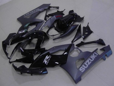 Purchase 2005-2006 Suzuki GSXR 1000 Motorcycle Fairings Kit - Glossy Black Matte Black Canada