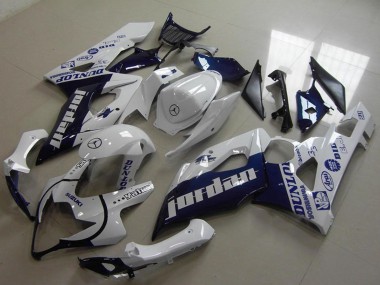 Purchase 2005-2006 Suzuki GSXR 1000 Motorcycle Fairings - White Dark Blue Jordan Canada