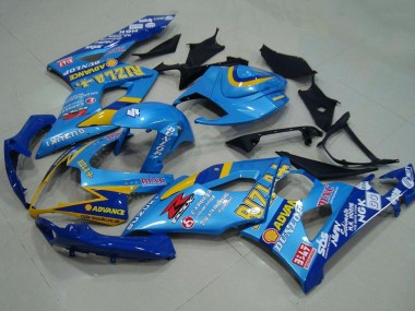 Purchase 2005-2006 Suzuki GSXR 1000 Motorcycle Fairings - Blue Gold Rizla Canada