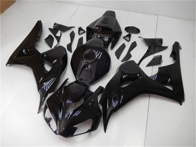2006-2007 Honda CBR1000RR Motorcycle Fairings - Glossy Black Canada