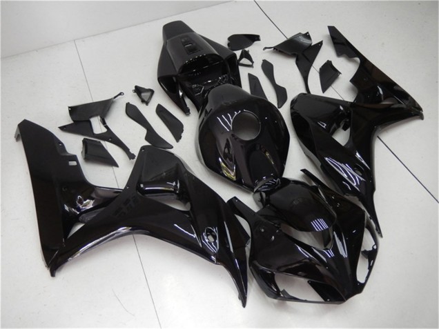 2006-2007 Honda CBR1000RR Motorcycle Fairings - Glossy Black Canada