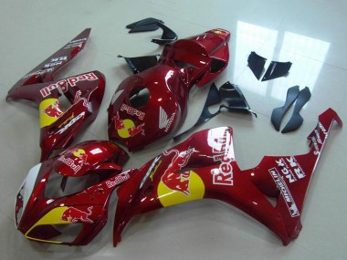 Purchase 2006-2007 Honda CBR1000RR Motorcycle Fairings - Red Yellow White Red Bull Canada