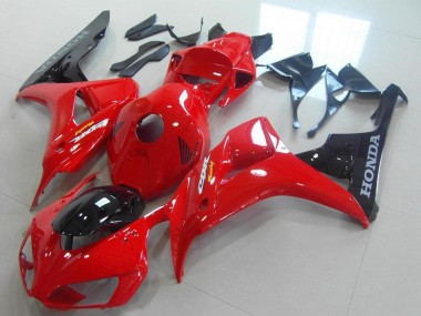 Purchase 2006-2007 Honda CBR1000RR Bike Fairings - Red Glossy Black Canada