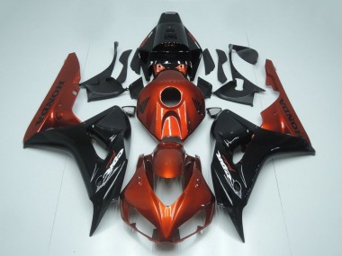 Purchase 2006-2007 Honda CBR1000RR Motorcycle Fairing - Red Glossy Black Canada