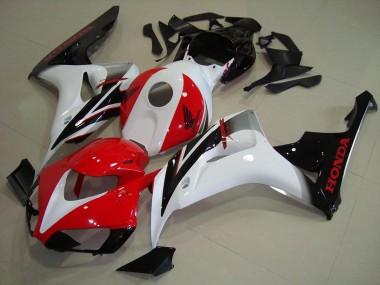 Purchase 2006-2007 Honda CBR1000RR Motorcycle Fairings Kit - White Red Glossy Black Canada