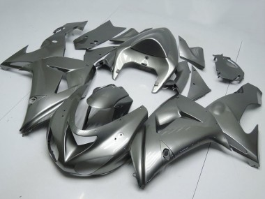 Purchase 2006-2007 Kawasaki ZX10R Motorcycle Fairings - Glossy Grey Canada