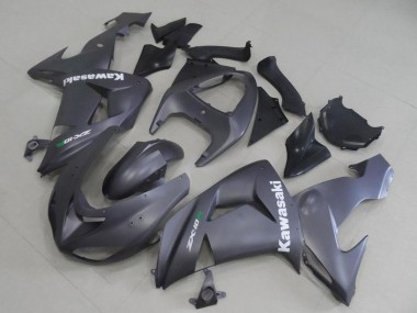 Purchase 2006-2007 Kawasaki ZX10R Motorcycle Fairings - Matte Grey White Decal Canada