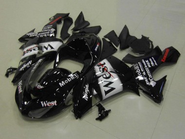 Purchase 2006-2007 Kawasaki ZX10R Motorcycle Fairings - Glossy Black White West Red Canada
