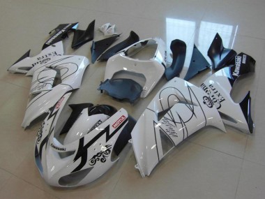 Purchase 2006-2007 Kawasaki ZX10R Motorcycle Fairings - White Black Red Motul Corona Extra Canada