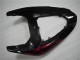 2006-2007 Kawasaki ZX10R Motorcycle Fairing - Glossy Black Red Flame Canada