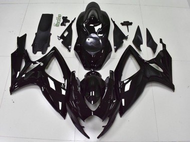 Purchase 2006-2007 Suzuki GSXR 600/750 Bike Fairings - Glossy Black Canada