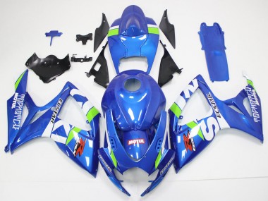 Purchase 2006-2007 Suzuki GSXR 600/750 Motorcycle Fairings - Blue White Green Red Canada
