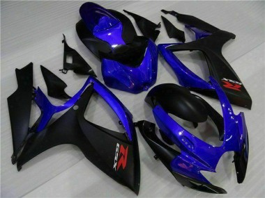 Purchase 2006-2007 Suzuki GSXR 600/750 Motorcycle Fairings - Blue Matte Black Red Canada