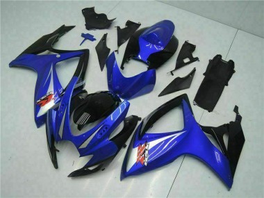 Purchase 2006-2007 Suzuki GSXR 600/750 Motorcycle Fairings - Blue White Glossy Black Red Canada