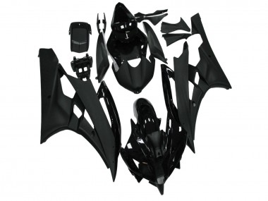 Purchase 2006-2007 Yamaha YZF R6 Motorcycle Fairing - Glossy Black Matte Black Canada