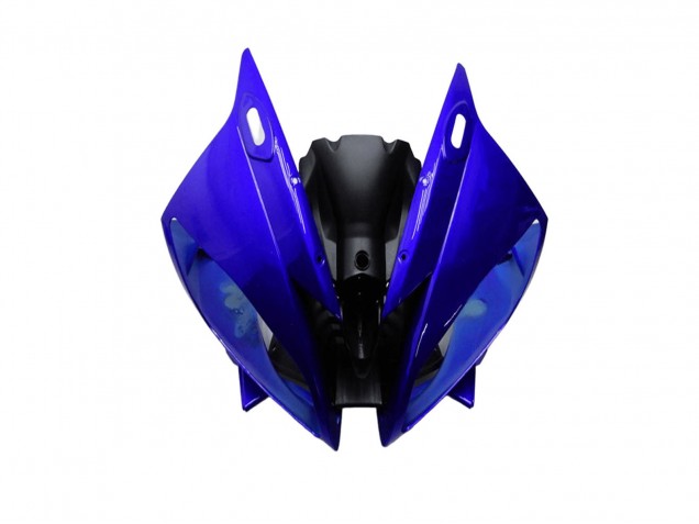 2006-2007 Yamaha YZF R6 Motorcycle Fairing - Blue Matte Black Canada