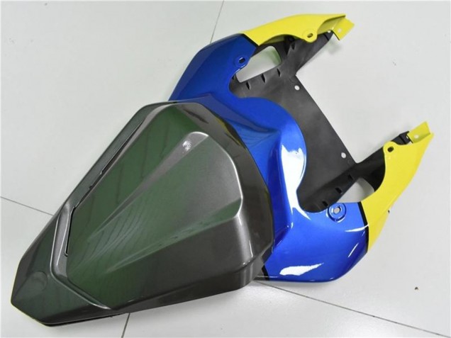 2006-2007 Yamaha YZF R6 Motorcycle Fairings - Blue Yellow Glossy Black Shark Canada