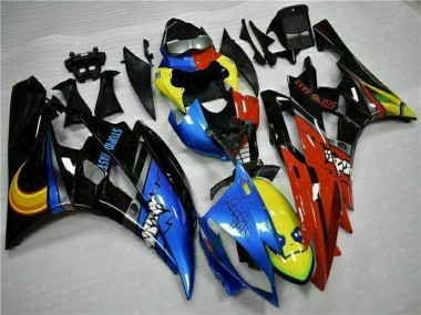 Purchase 2006-2007 Yamaha YZF R6 Motorcycle Fairings - Yellow Blue Red Glossy Black Shark Canada