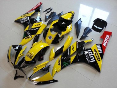 Purchase 2006-2007 Yamaha YZF R6 Motorcycle Fairings - Yellow Glossy Black Red Green Motul Monster Canada