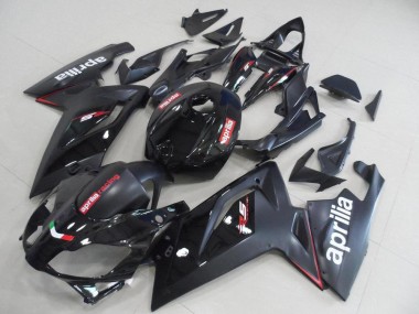 Purchase 2006-2011 Aprilia RS125 Motorcycle Fairings - Glossy Black Matte Black Canada