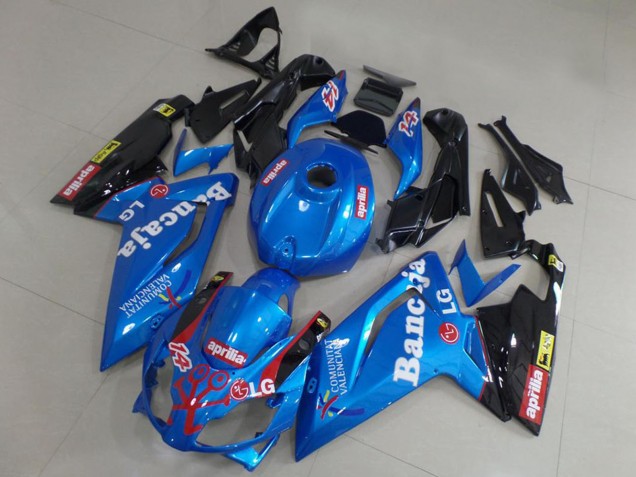 2006-2011 Aprilia RS125 Motorcycle Fairings - Blue Black Canada