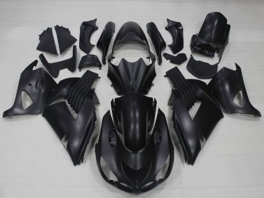 Purchase 2006-2011 Kawasaki ZX14R ZZR1400 Motorcycle Fairings - Matte Black Canada