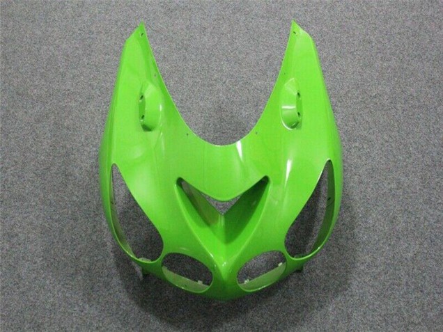 2006-2011 Kawasaki ZX14R ZZR1400 Motorcycle Fairing - Green Glossy Black Canada