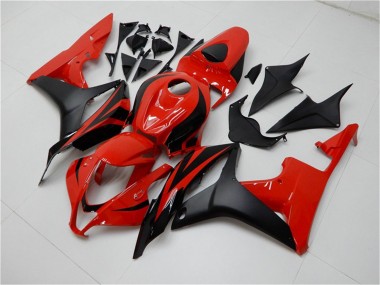 Purchase 2007-2008 Honda CBR600RR Bike Fairings - Red Matte Black Canada